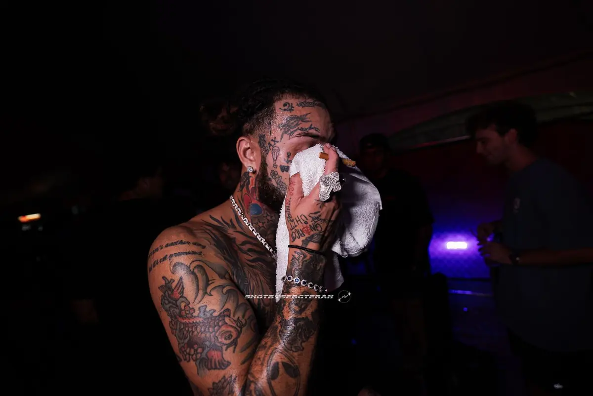 LIL SKIES concert visuals, photo 1 by WHATEVR Creative Studios