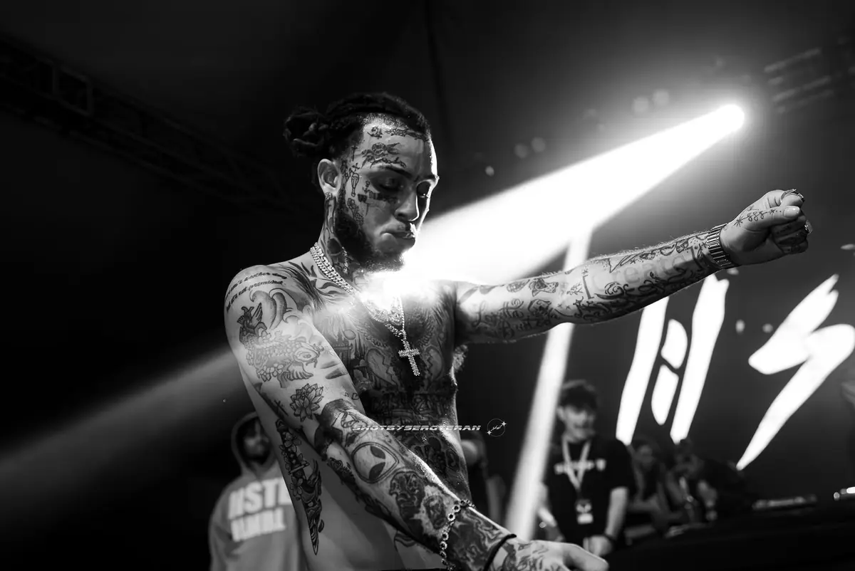 LIL SKIES concert visuals, photo 11 by WHATEVR Creative Studios