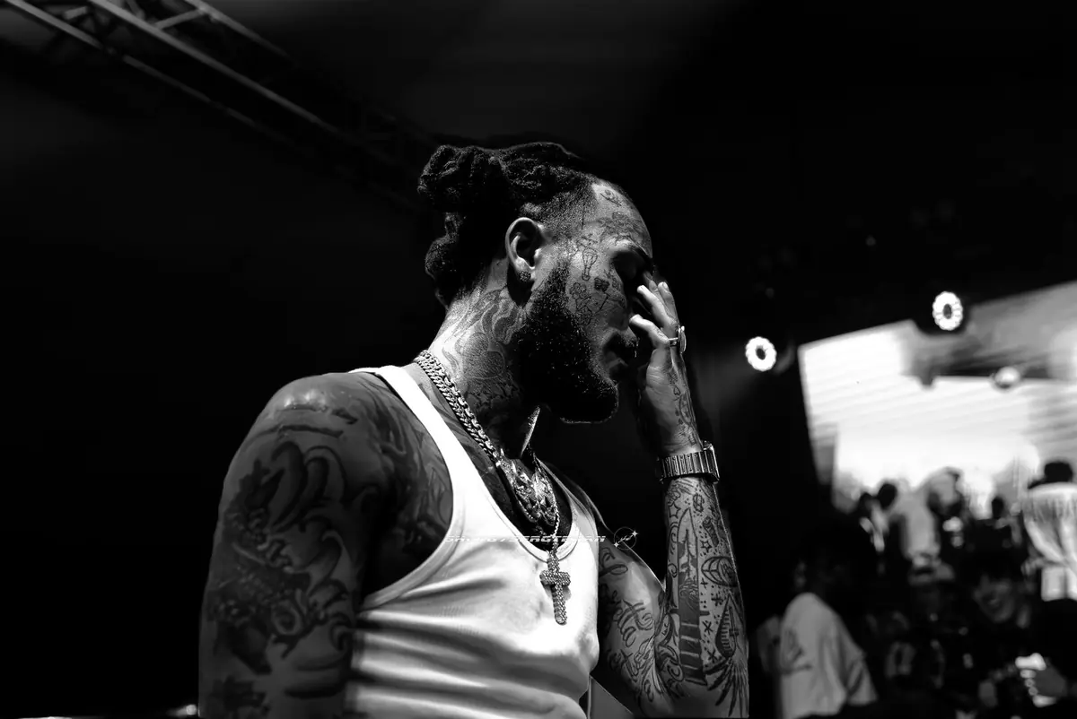 LIL SKIES concert visuals, photo 14 by WHATEVR Creative Studios